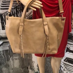 Large Steve Madden Tan Shoulder Bag